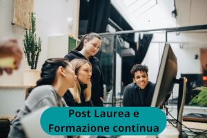 pulsante post laurea e formazione continua