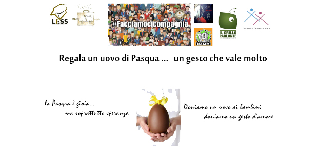 Immagine relativa al contenuto L'iniziativa pasquale di Facciamoci compagnia