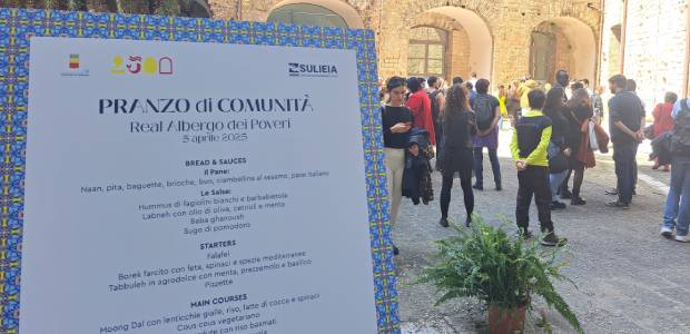 Immagine relativa al contenuto Pranzo di comunità al Real Albergo dei Poveri