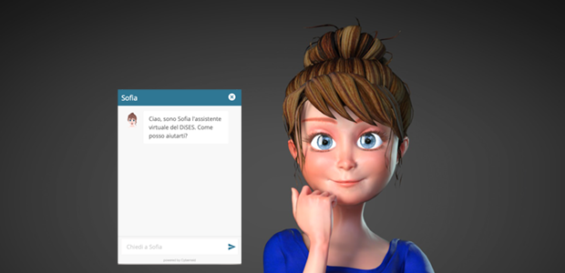 Immagine relativa al contenuto Sofia, l'assistente virtuale in 3D per matricole e aspiranti matricole del DISES
