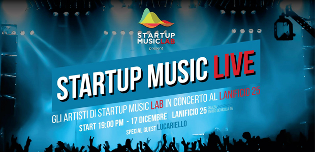 Immagine relativa al contenuto Startup Music Live al Lanificio 25: serata conclusiva dello Startup Musica Lab
