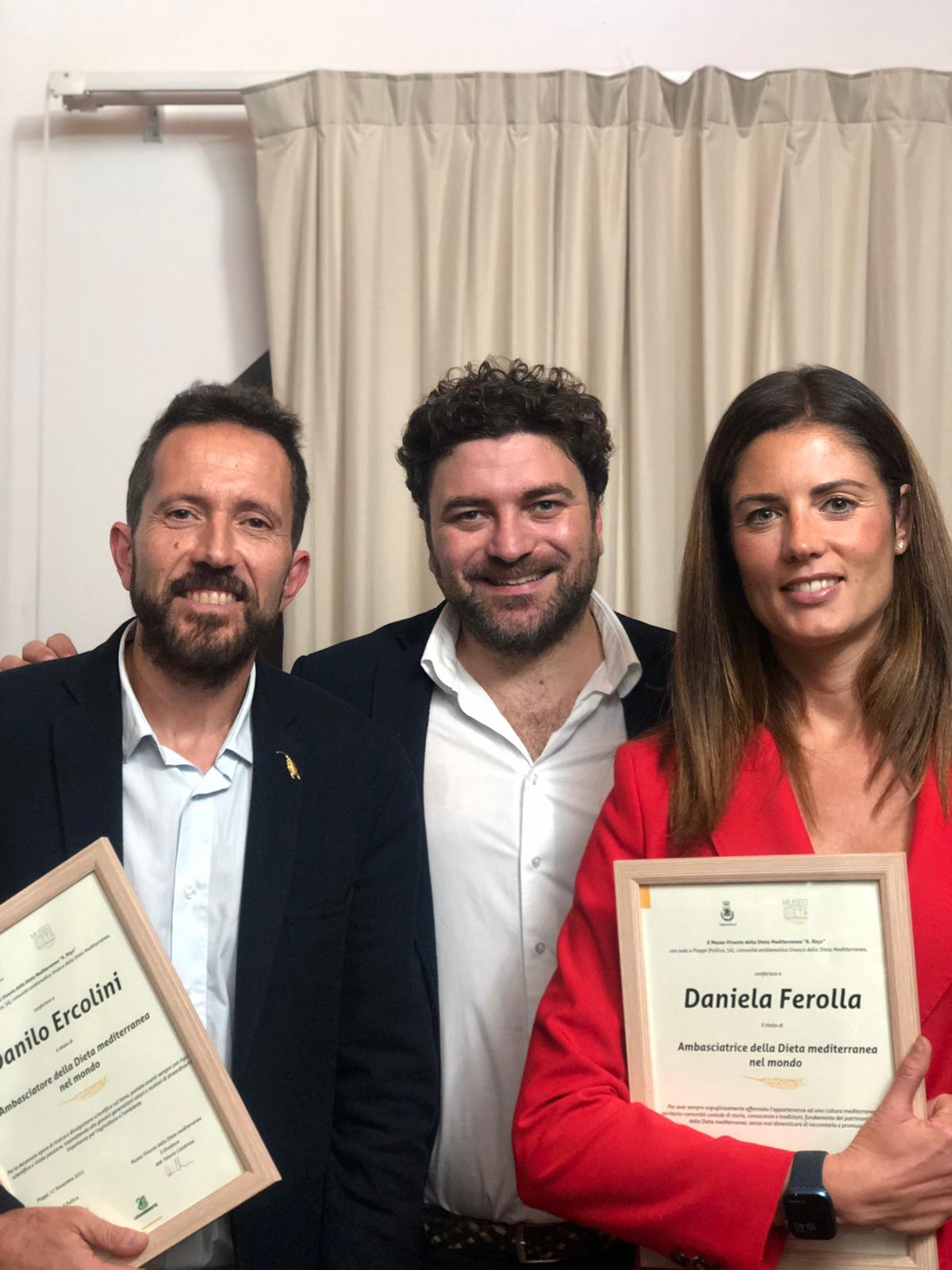 Immagine relativa al contenuto A Danilo Ercolini di Ambasciatore della Dieta Mediterranea 2023