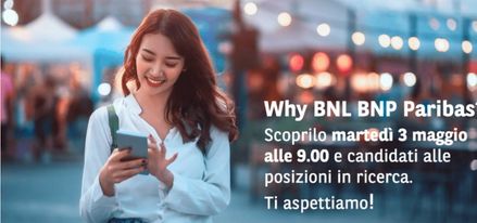 Immagine relativa al contenuto BNL Digital Recruiting Day