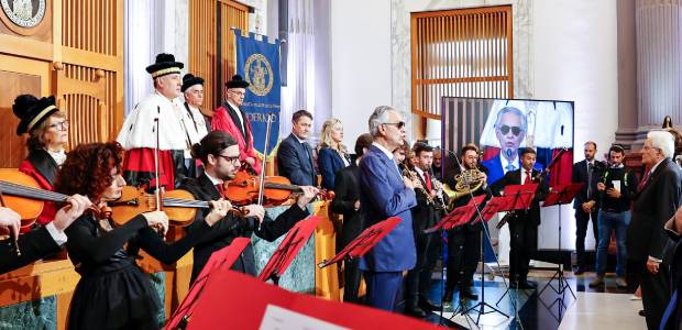 Immagine relativa al contenuto Conferimento della Laurea Honoris Causa ad Andrea Bocelli