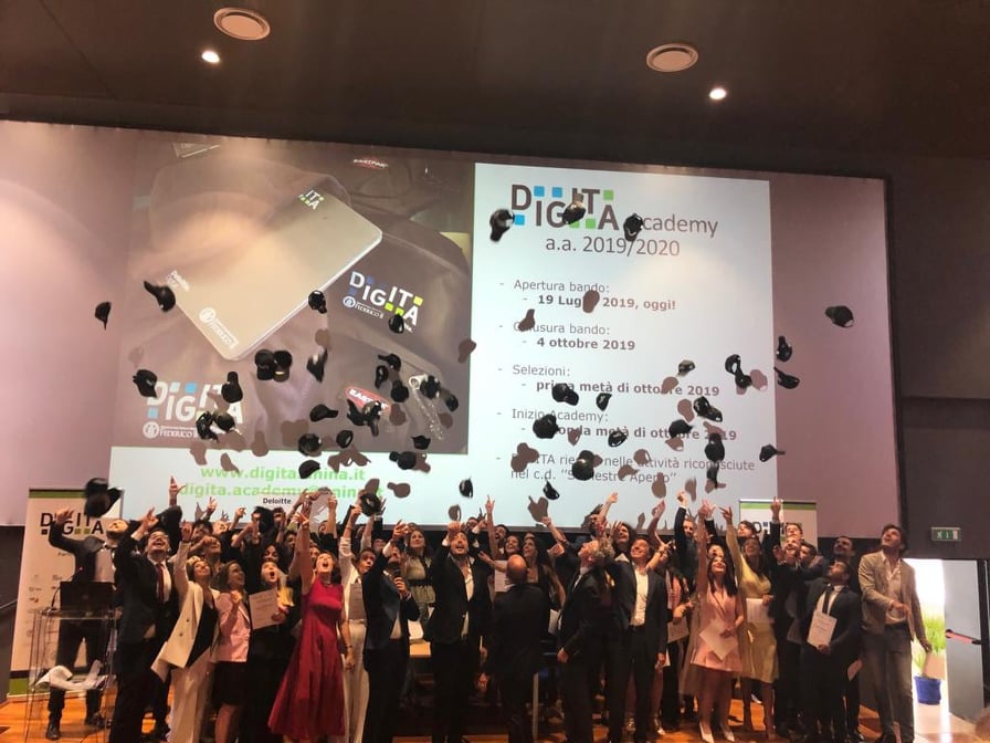 Immagine relativa al contenuto Graduation Day Digita Academy