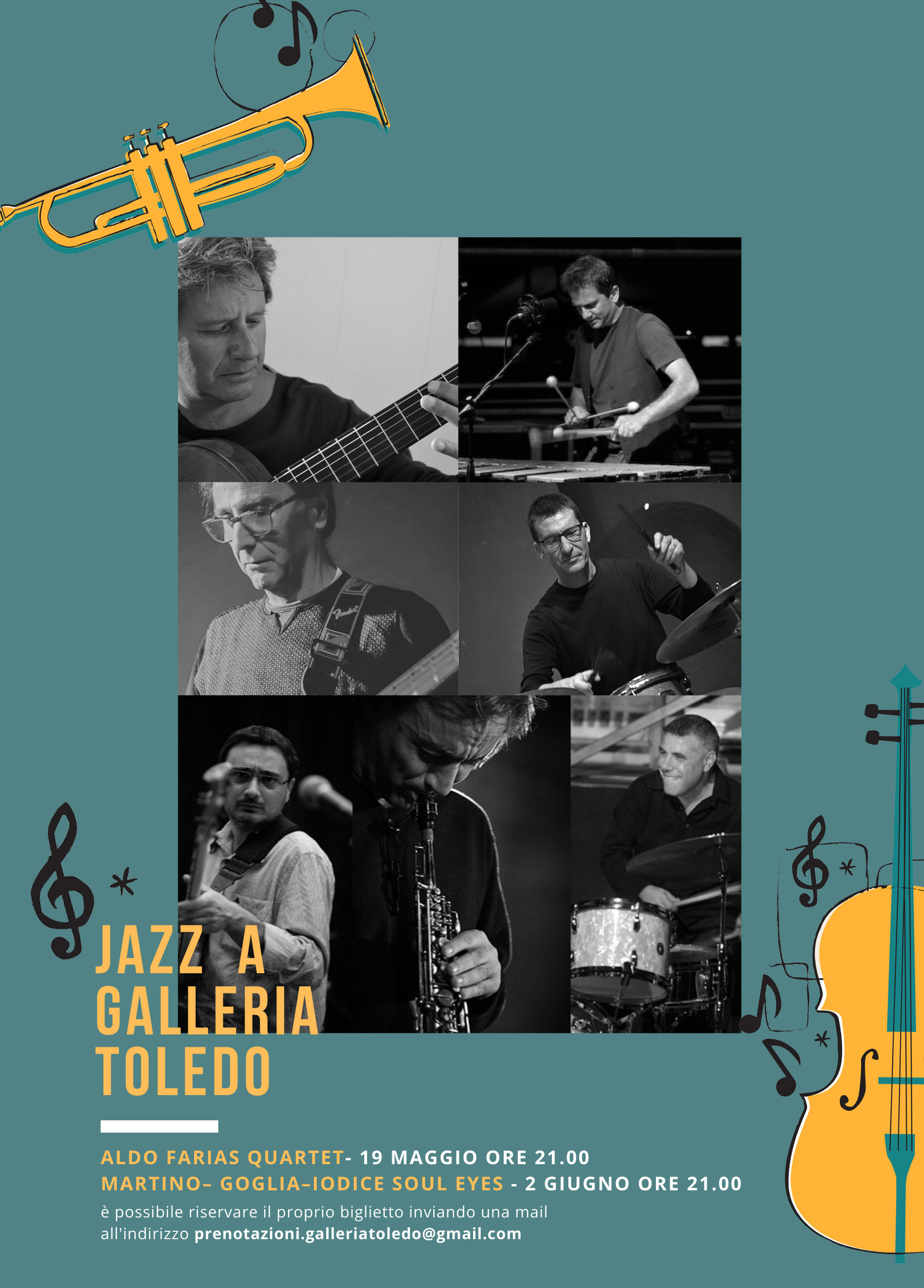 Immagine relativa al contenuto Il jazz a Galleria Toledo