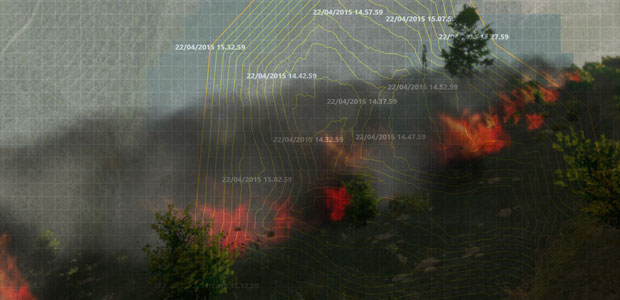 Immagine relativa al contenuto 'Forest Fire Area Simulator'