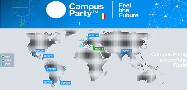 Immagine relativa al contenuto Campus Party, prima edizione italiana