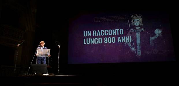 L'intervento di Alberto Angela in occasione degli 800 anni della Federico II al Teatro San Carlo