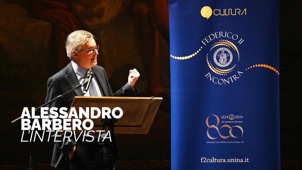 Alessandro barbero alla Federico II in occasione degli 800 anni dell'Università