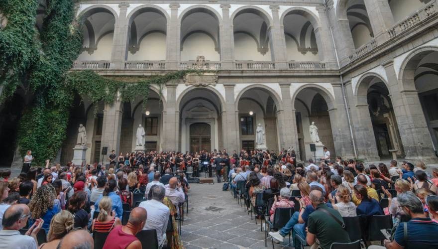 concerto al cortile delle statue