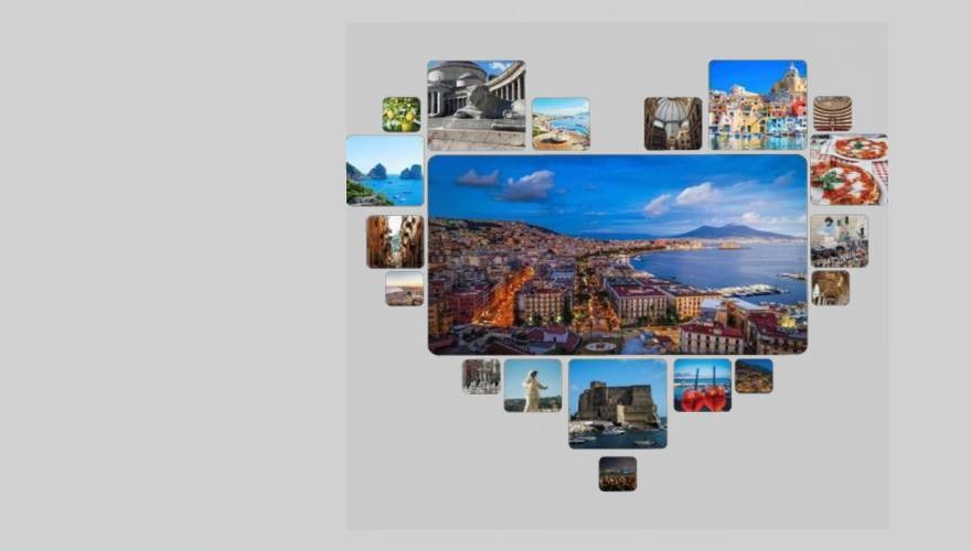 puzzle di foto di napoli 