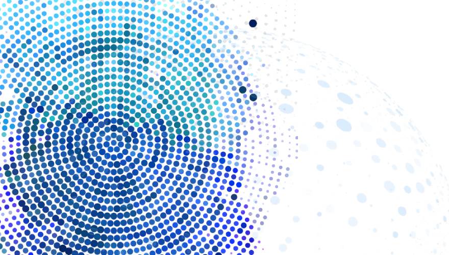 puntini sulla tonalità del blu