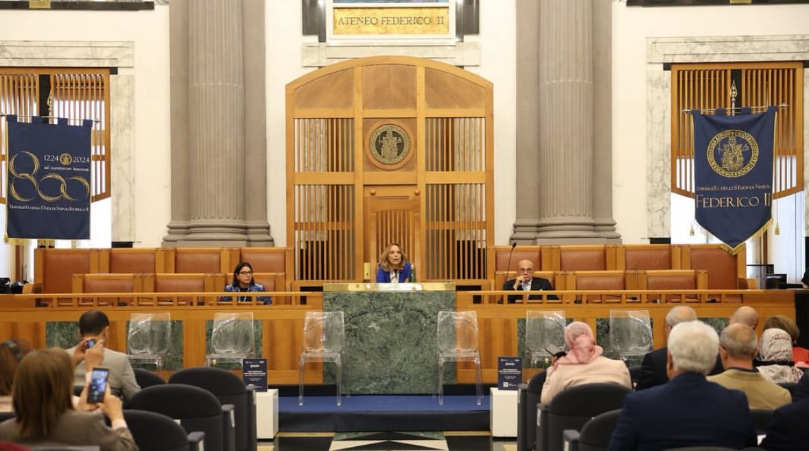 Foto aula magna storica durante evento SULIEILA