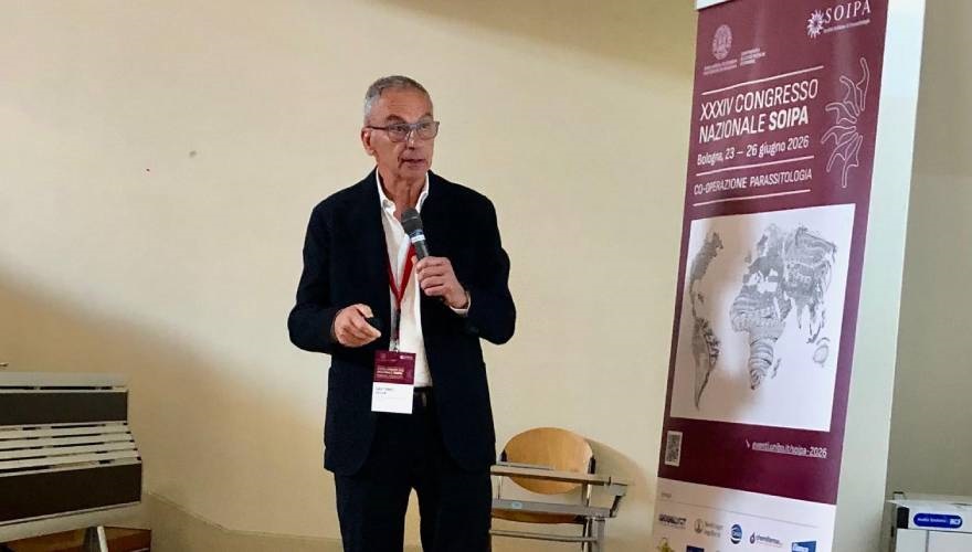 Gaetano Oliva ad un convegno