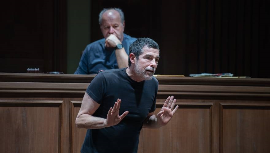 attori in scena