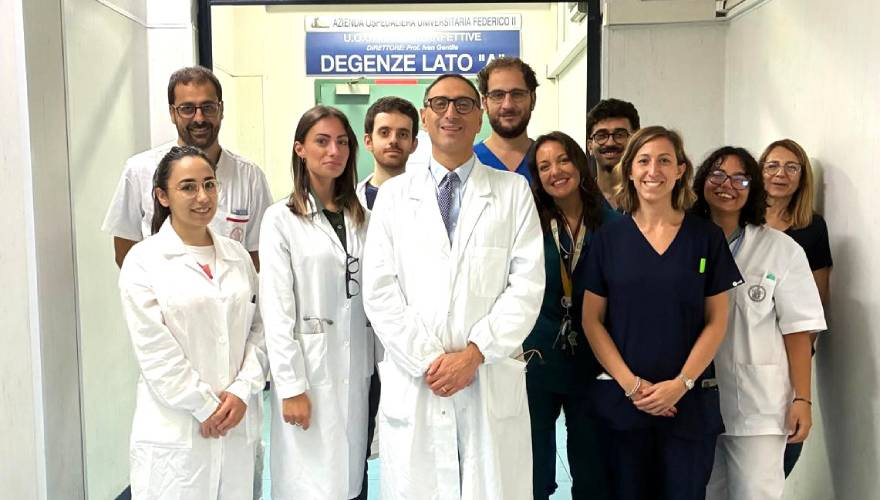 gruppo di lavoro con il professore gentile