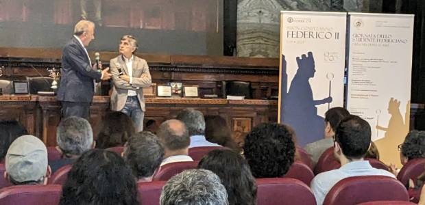Vincenzo Salemme alla Giornata dello Studente in occasione degli 800 anni della Federico II
