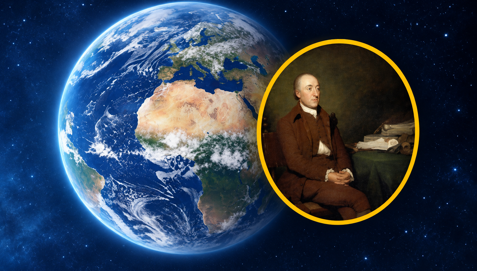 globo terrestre e Hutton