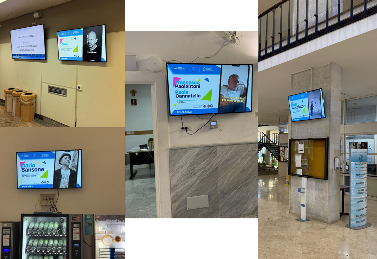 infopoint AppBenessere nelle Scuole della Federico II