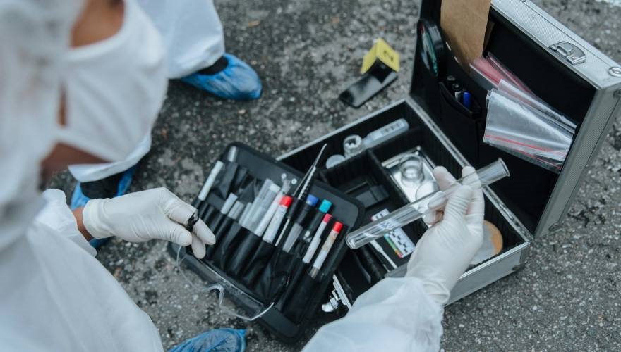 kit per indagini chimiche 