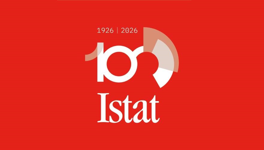 logo dei cento anni di Istat