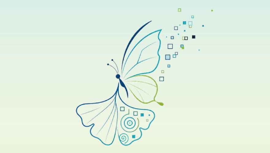 farfalla stilizzata