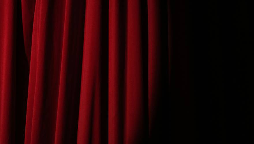 tendone rosso teatro