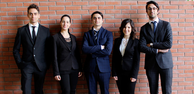 I ragazzi che compongono il team della Federico II