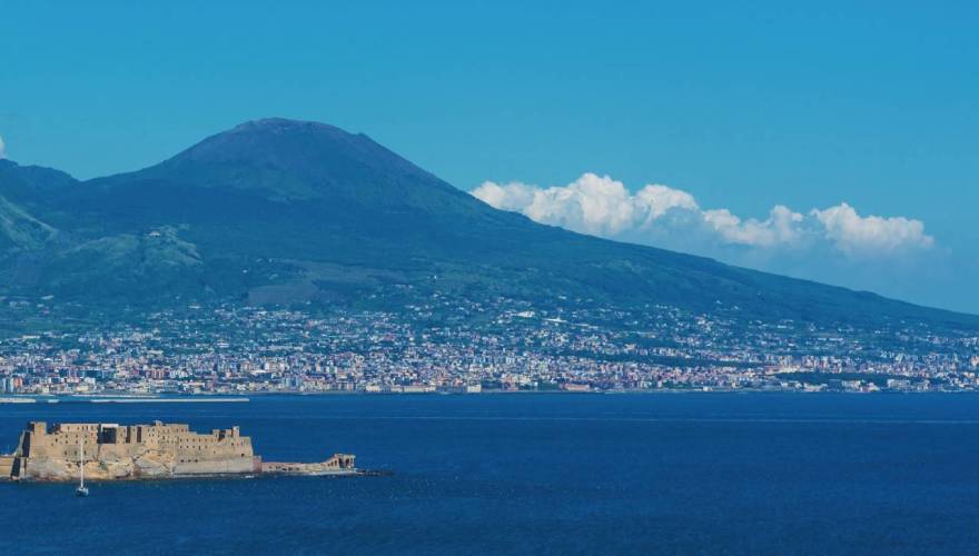 vesuvio dal mare